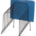 Officemate Large Incline Sorter, 8 Compartment, Wire, 8.5 x 10.375 x 12.625 Inches, Black (25212)